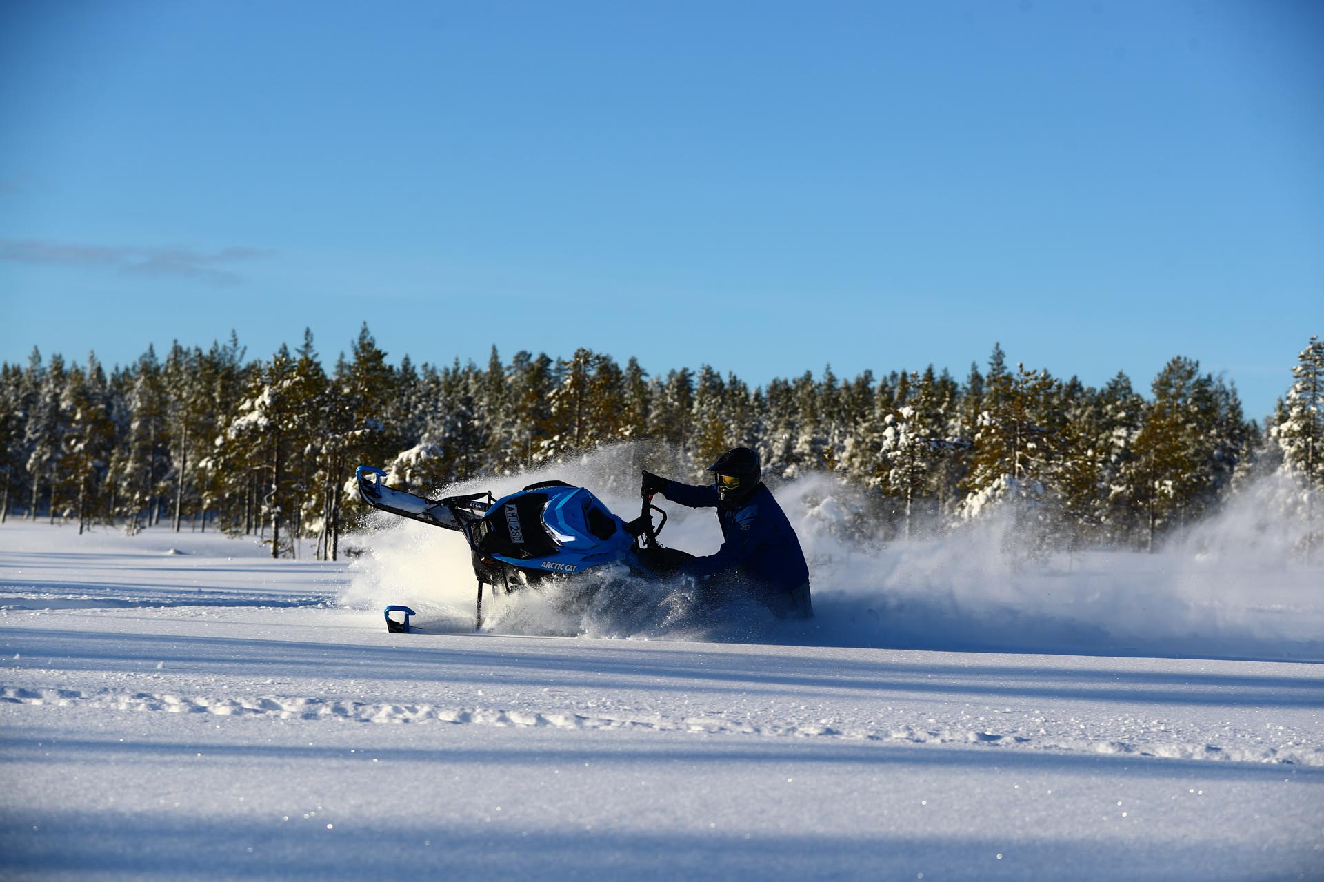 Langtest Arctic Cat Catalyst Mountain Cat 858